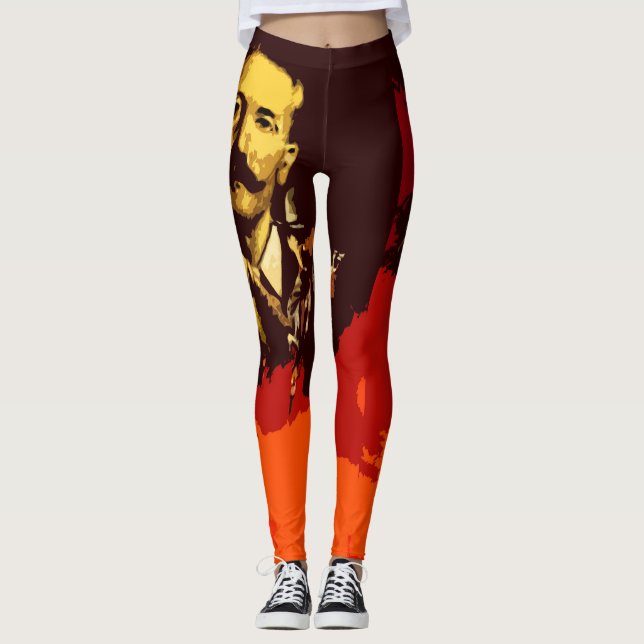Wild West Gunfight Leggings (Front)