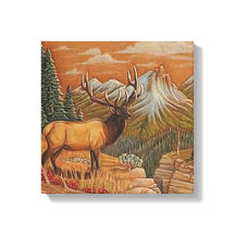 "Wild West/Landscape" CANVAS PRINT 12X12