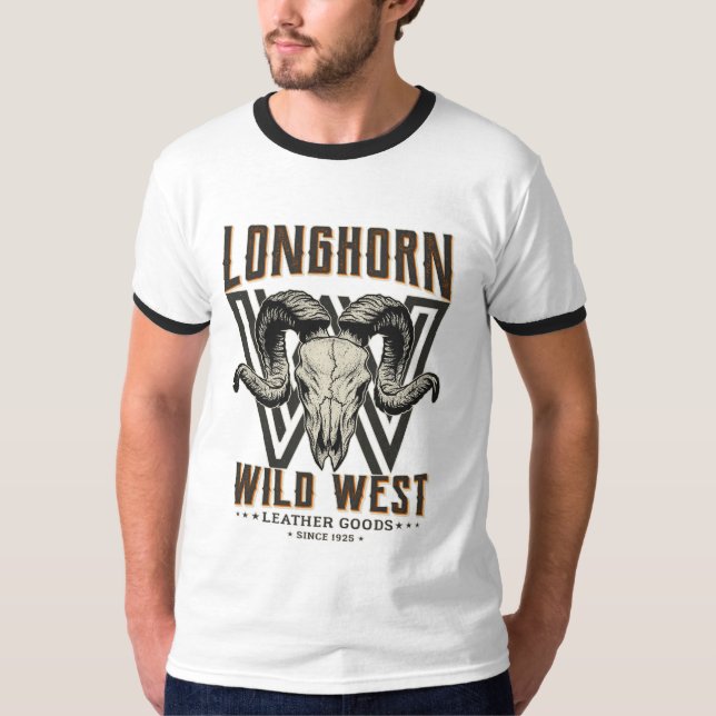 Wild West Leather Goods T-Shirt (Front)