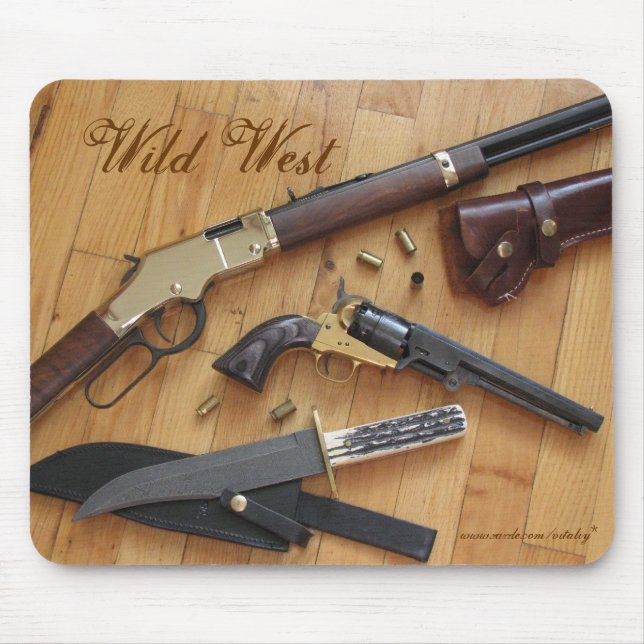 Wild West mousepad design (Front)