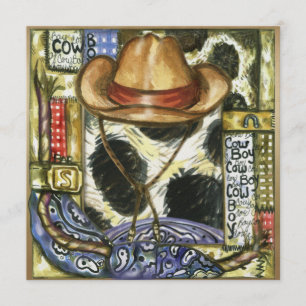 Wild West Party - SRF Invitation