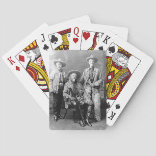 Wild West Pawnee Bill and Buffalo Bill image Playing Cards