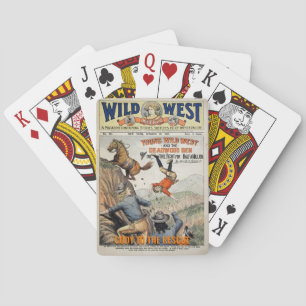 Wild West Poker Cards Personalise Name Gift