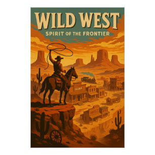 Wild West – Spirit of the Frontier Poster