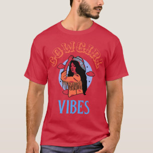 Wild West Western Wear Rodeo Yeehaw Cowgirl Countr T-Shirt