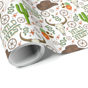 Wild West Wrapping Paper