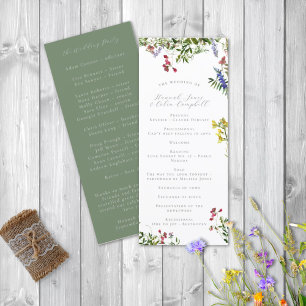 Wild Whimsical Blooms & Greenery Programme
