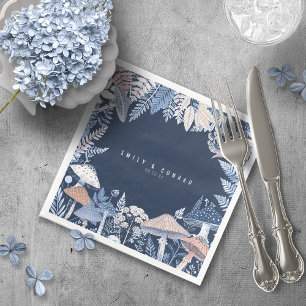 Wild & Whimsical Border Wedding ID1110 Napkin