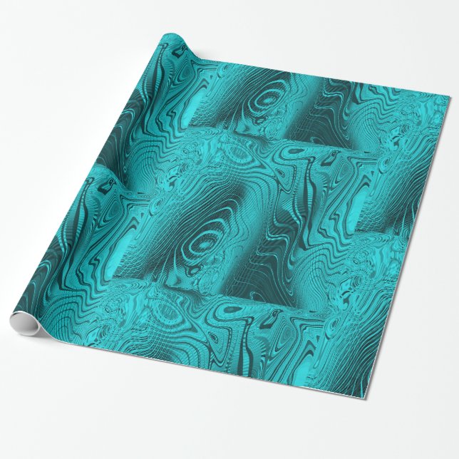 Wild Whirlpool Wrapping Paper (Unrolled)