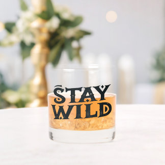 Wild Whiskey Bourbon Glass