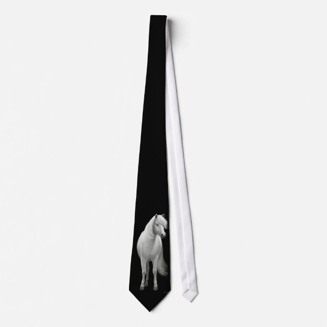 Wild White Horse Tie (Front)