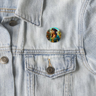 Wild, Wild Barbary Coast - San Francisco Button
