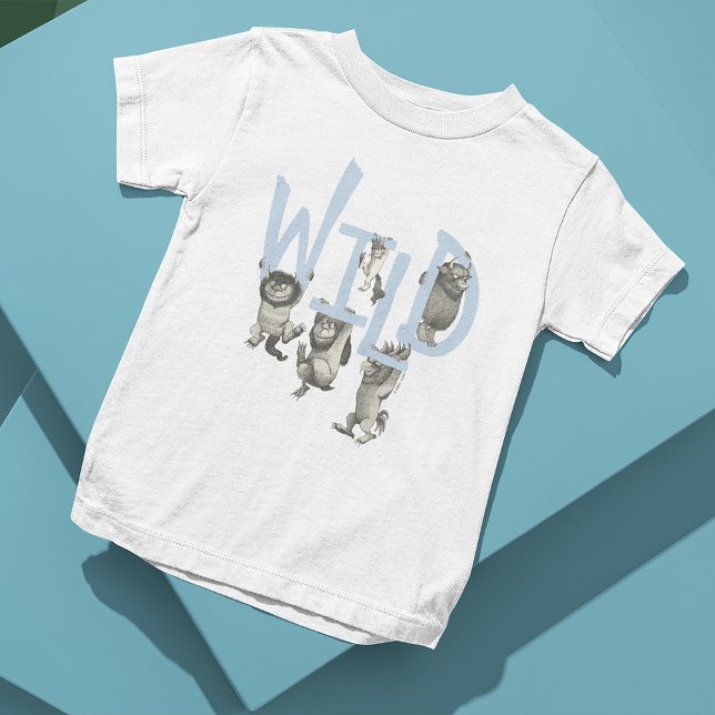 WILD | Wild Things and Max - Blue Tri-Blend Shirt (Creator Uploaded)