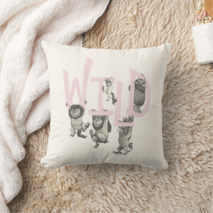 WILD Wild Things and Max - Pink Cushion