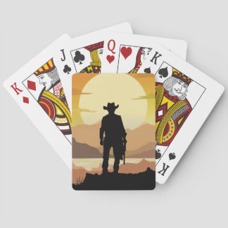 Wild Wild West Playing Cards