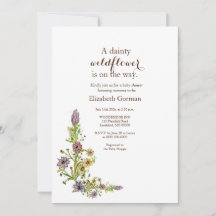 Wild Wildflowers Invitation