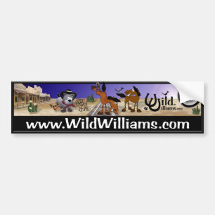 Wild Williams Bumper Sticker