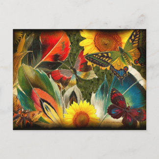 Wild with an edge postcard