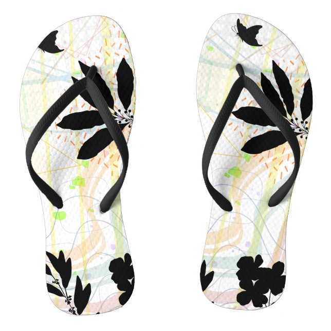 Wild With Nature Flip Flops (Footbed)