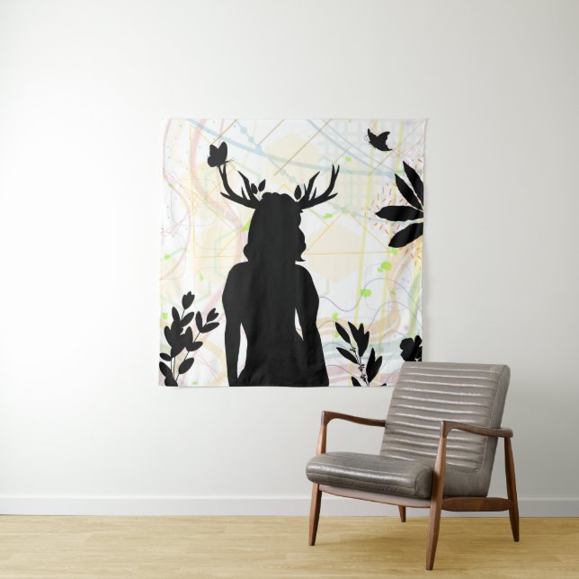 Wild With Nature Tapestry (In Situ)