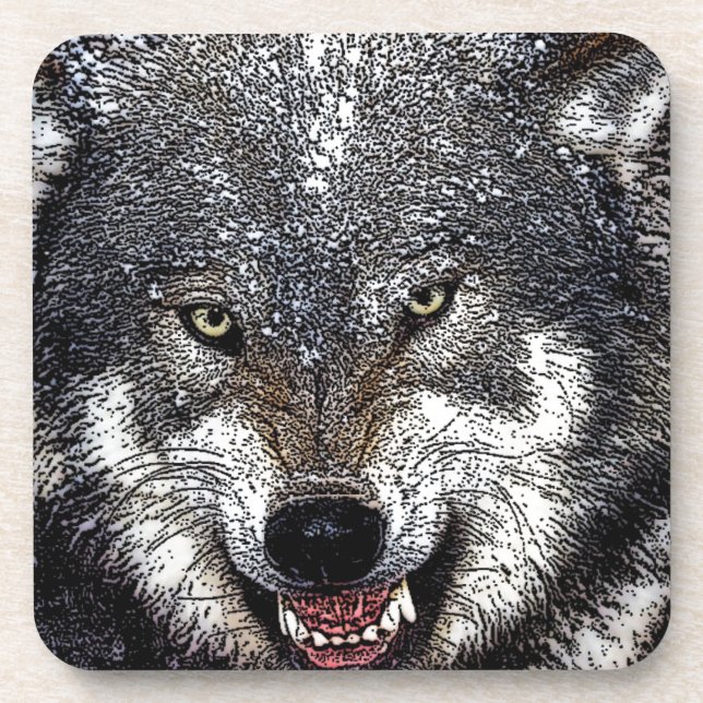 Wild Wolf Coaster (Front)