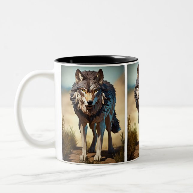wild wolf Coffee Mug  (Left)
