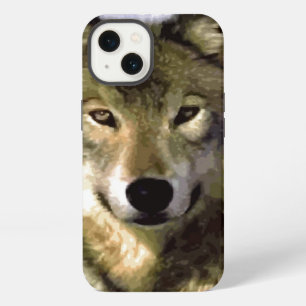 Wild Wolf Eyes iPhone 13 Case