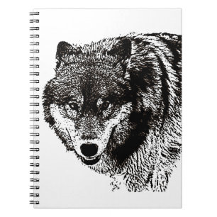Wild Wolf Notebook