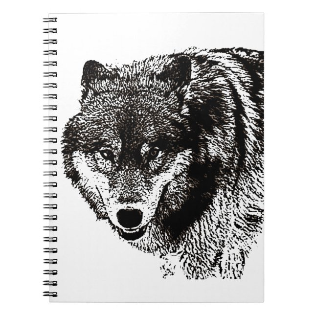 Wild Wolf Notebook (Front)