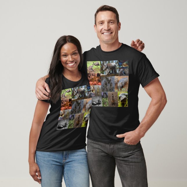 Wild Wonders: Captivating Australian Photo Collage T-Shirt (Unisex)