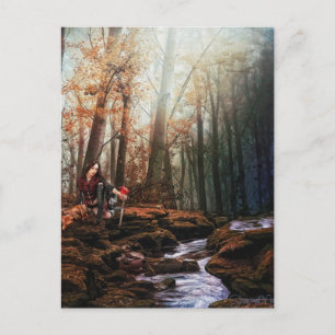 Wild Wood Elf Postcard