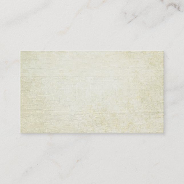 Wild Wood White background Business Card (Front)