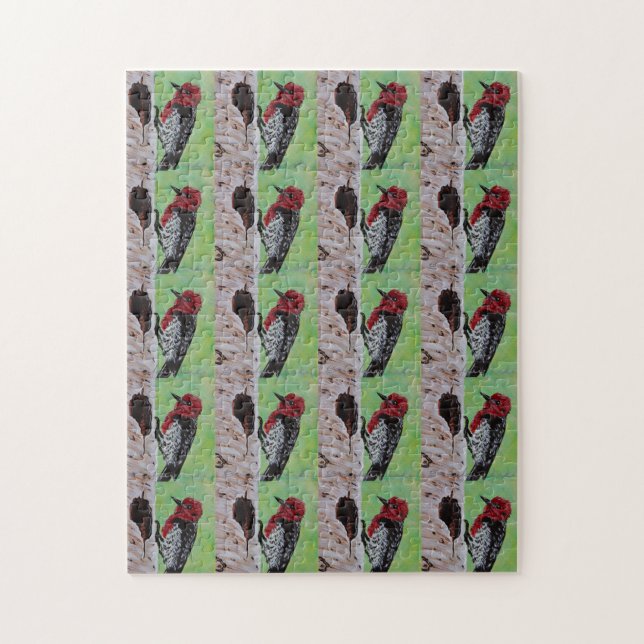 Wild Woodpeckers Puzzle (Vertical)