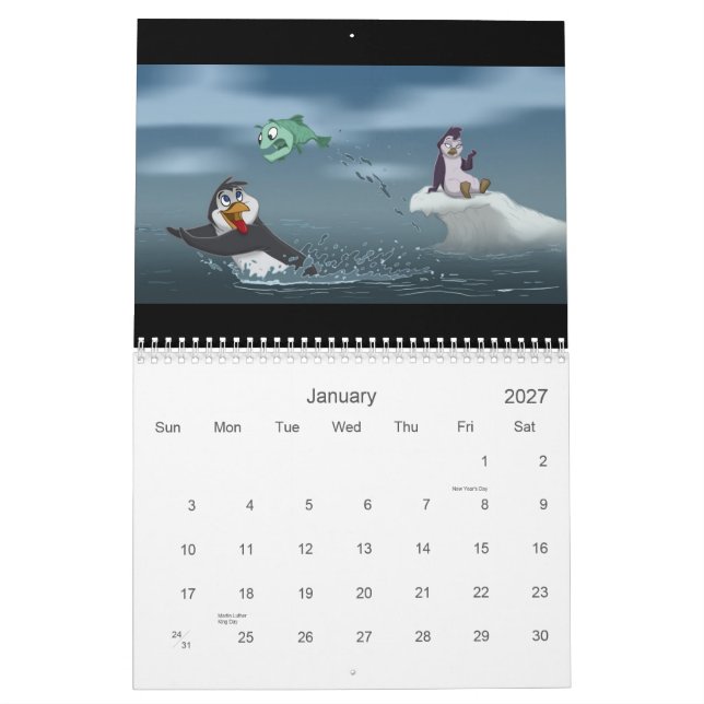Wild World 2011 Calendar (Jan 2027)