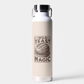 Wild Yeast Magic Sourdough Bread Baking Enthusiast Water Bottle