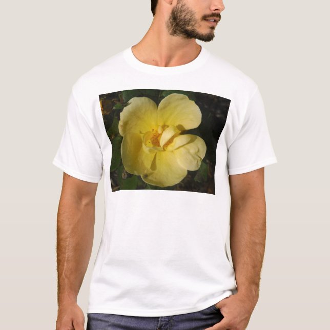 Wild Yellow Rose T-Shirt (Front)