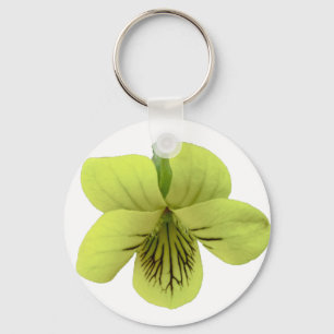 Wild Yellow Violet Coordinating Items Key Ring