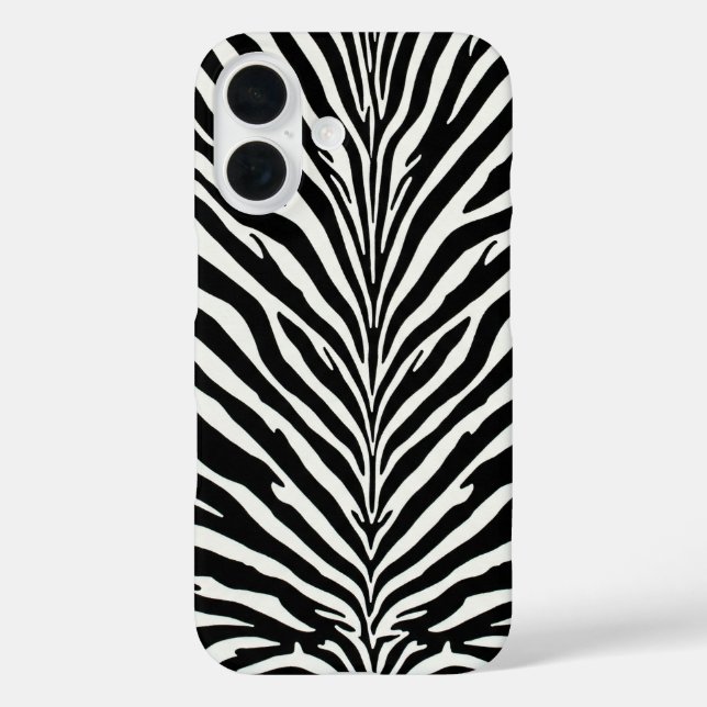 Wild Zebra Pattern Case-Mate iPhone Case (Back)