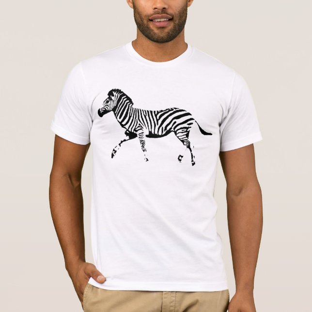 Wild Zebra T-Shirt (Front)