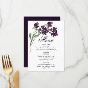 Wildbloom   Classic Blue Bohemian Garden Flowers Menu