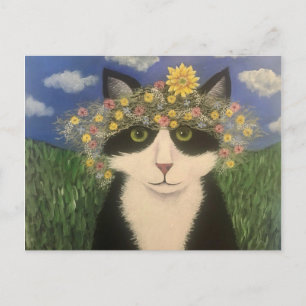 Wildboy Wreath Postcard