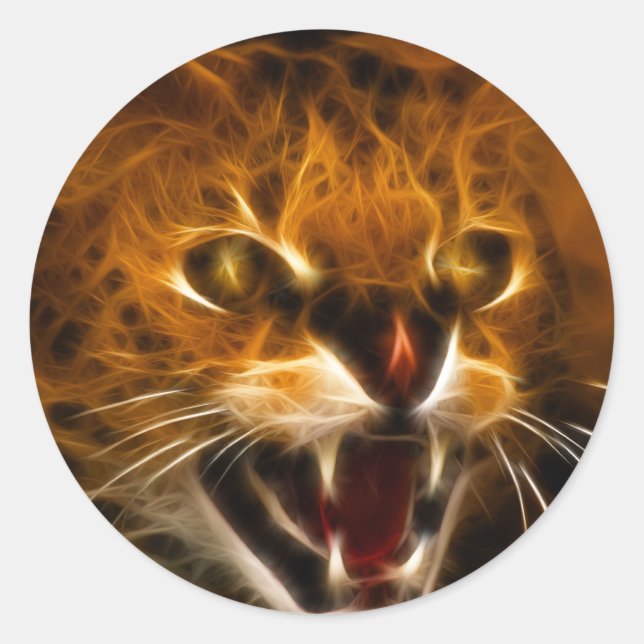 Wildcat Classic Round Sticker (Front)