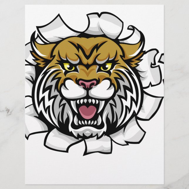 Wildcat Holding Cricket Ball Breaking Background (Front)