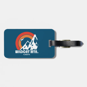 Wildcat Mountain New Hampshire Sun Eagle Luggage Tag