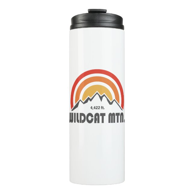 Wildcat Mountain New Hampshire Thermal Tumbler (Front)