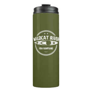 Wildcat River New Hampshire Kayak Thermal Tumbler