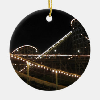 Wildcat Roller Coaster Hersheypark Ceramic Tree Decoration