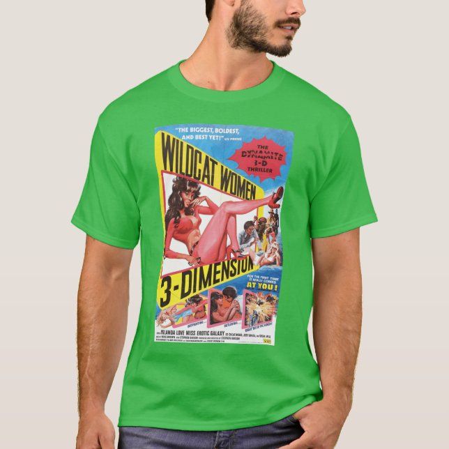 Wildcat Women 3D - design T-Shirt (Front)