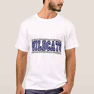 Wildcats 3d: Football, Basketball, Baseball Shirt