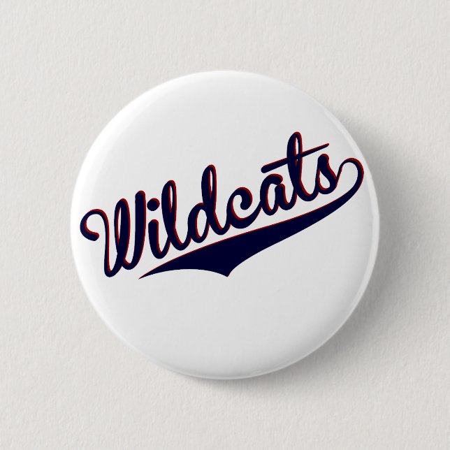 Wildcats 6 Cm Round Badge (Front)